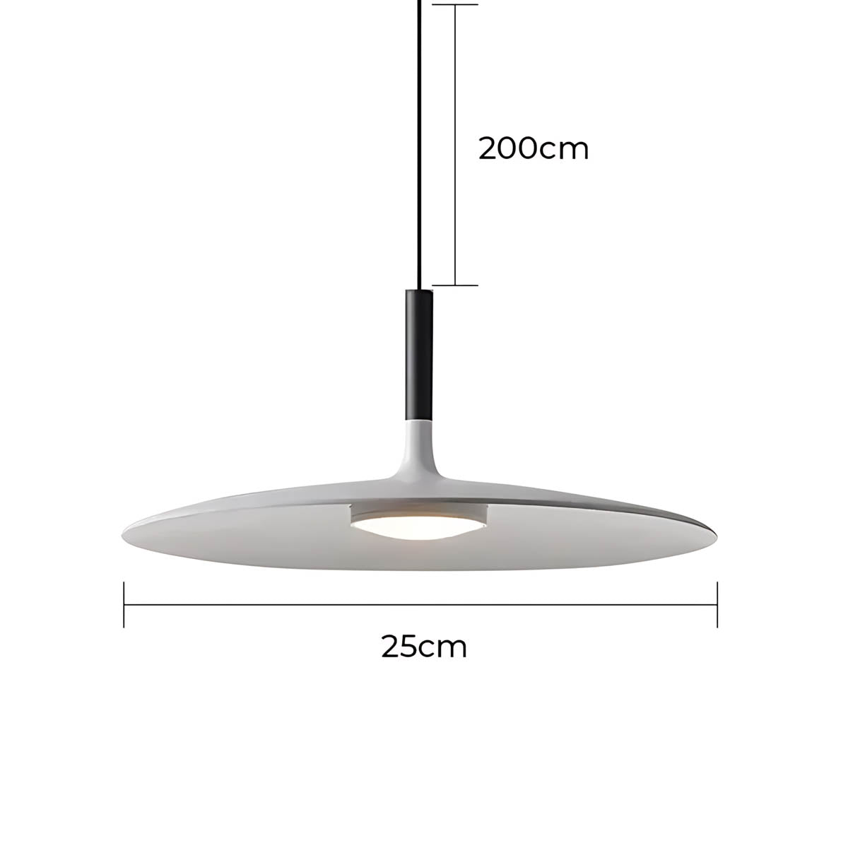 Asterwood Frame Acrylic Pendant Light — gallery image 31
