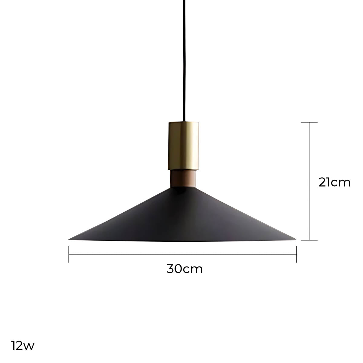 Thornfield Frame Iron Pendant Light — gallery image 14