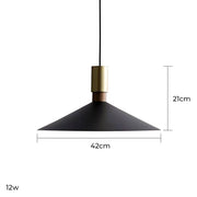 Thornfield Frame Iron Pendant Light — gallery image 15