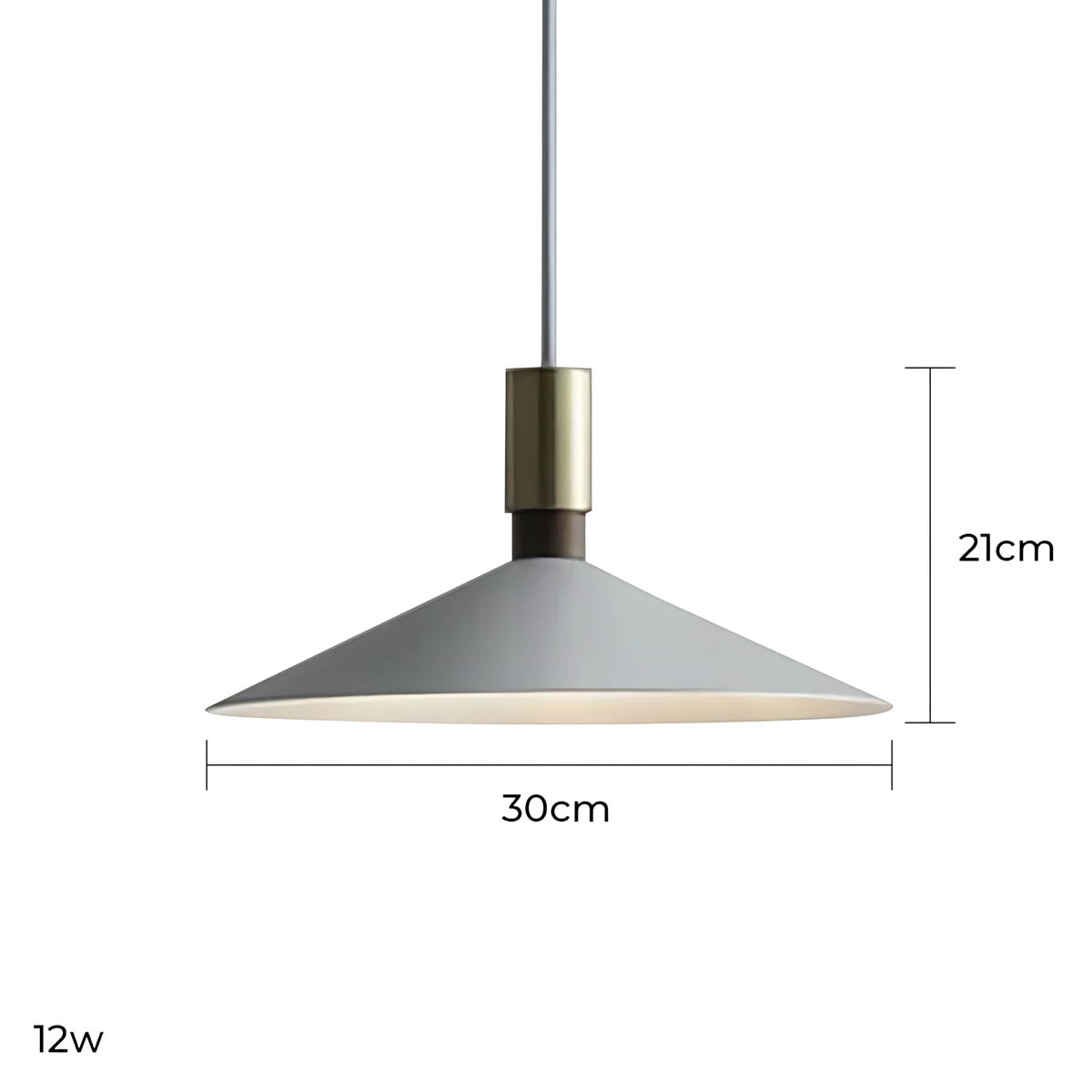 Thornfield Frame Iron Pendant Light — gallery image 16