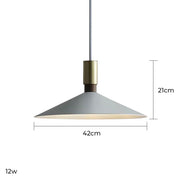 Thornfield Frame Iron Pendant Light — gallery image 17
