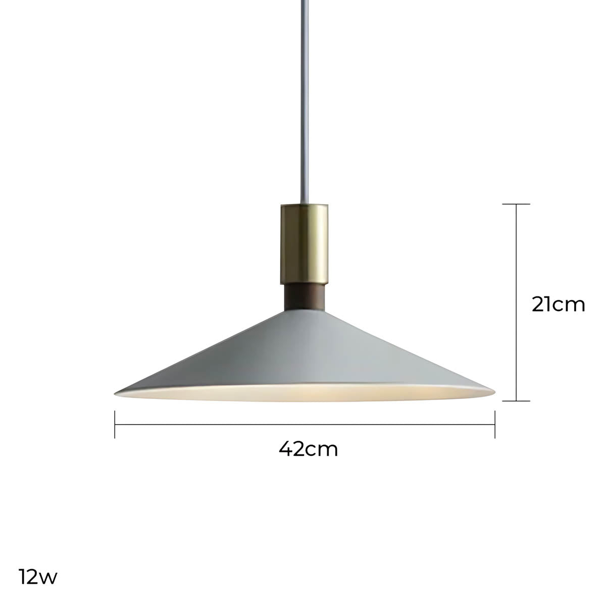 Thornfield Frame Iron Pendant Light — gallery image 17