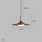 Elmwood Frame Iron Pendant Light — gallery image 19