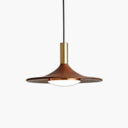 Elmwood Frame Iron Pendant Light — gallery image 1