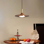 Elmwood Frame Iron Pendant Light — gallery image 7