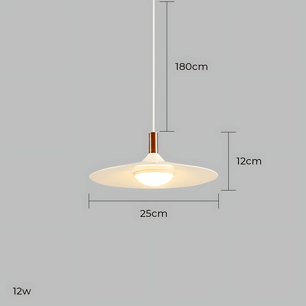 Elmwood Frame Iron Pendant Light — gallery image 21