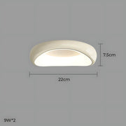 Bayberry Frame Acrylic Pebble Ceiling Light — gallery image 18