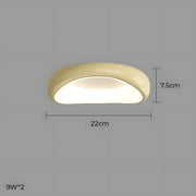 Bayberry Frame Acrylic Pebble Ceiling Light — gallery image 23