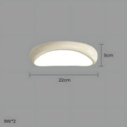 Bayberry Frame Acrylic Pebble Ceiling Light — gallery image 24