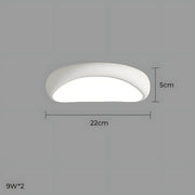 Bayberry Frame Acrylic Pebble Ceiling Light — gallery image 28