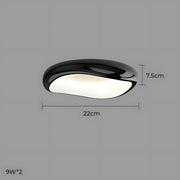 Bayberry Frame Acrylic Pebble Ceiling Light — gallery image 31