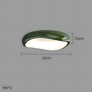 Bayberry Frame Acrylic Pebble Ceiling Light — gallery image 32
