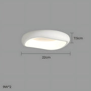 Bayberry Frame Acrylic Pebble Ceiling Light — gallery image 34