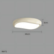 Bayberry Frame Acrylic Pebble Ceiling Light — gallery image 36