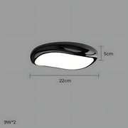 Bayberry Frame Acrylic Pebble Ceiling Light — gallery image 37