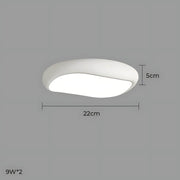 Bayberry Frame Acrylic Pebble Ceiling Light — gallery image 40