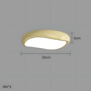 Bayberry Frame Acrylic Pebble Ceiling Light — gallery image 41
