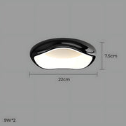 Bayberry Frame Acrylic Pebble Ceiling Light — gallery image 43
