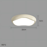 Bayberry Frame Acrylic Pebble Ceiling Light — gallery image 48