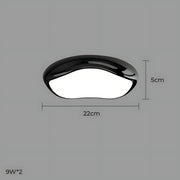 Bayberry Frame Acrylic Pebble Ceiling Light — gallery image 49