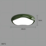 Bayberry Frame Acrylic Pebble Ceiling Light — gallery image 50