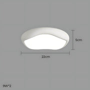 Bayberry Frame Acrylic Pebble Ceiling Light — gallery image 52