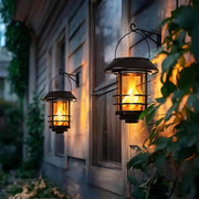 Kingsley Frame Glass Lantern Outdoor Wall Light — gallery image 14