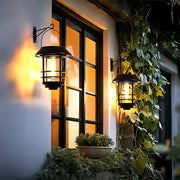 Kingsley Frame Glass Lantern Outdoor Wall Light — gallery image 3
