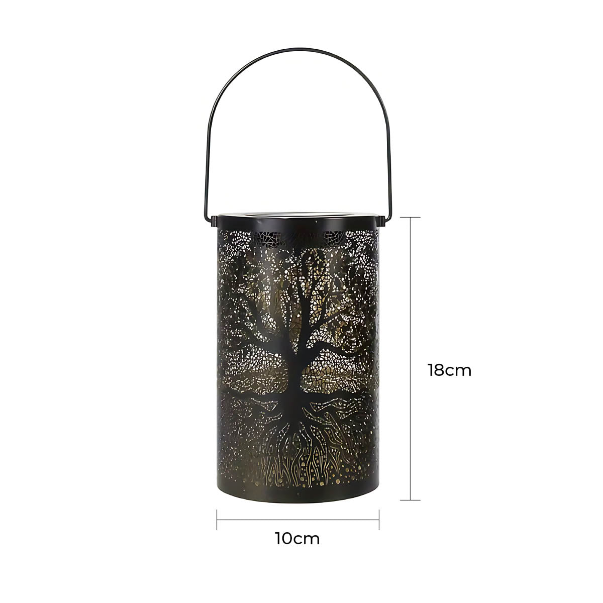 Fielding Frame Iron Lantern Table Lamp — gallery image 17