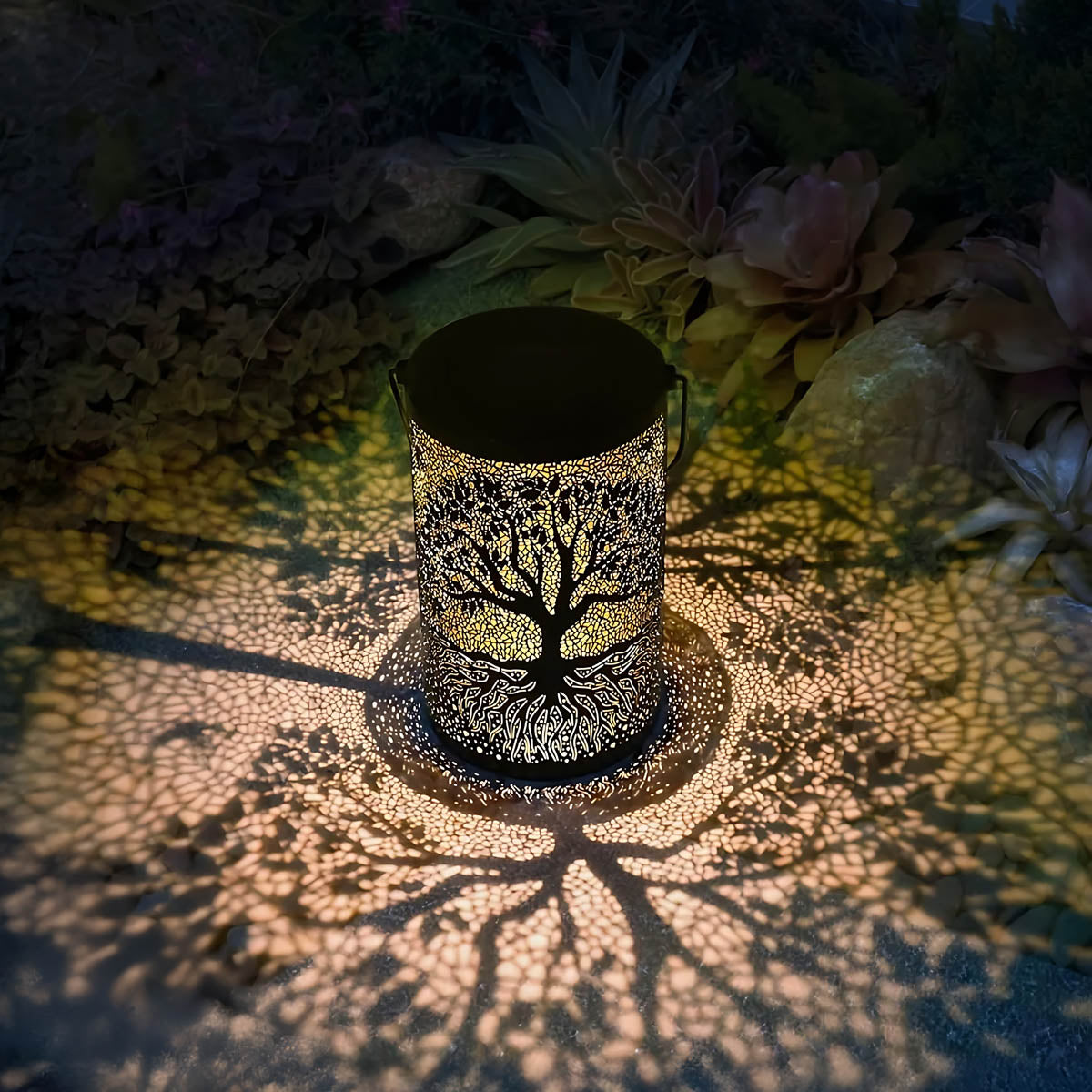 Fielding Frame Iron Lantern Table Lamp — gallery image 9