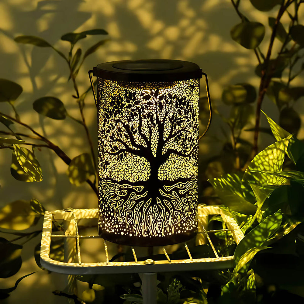 Fielding Frame Iron Lantern Table Lamp — gallery image 4