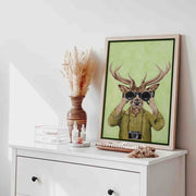 Wildwood Frame Deer Canvas Wall Art — gallery image 4