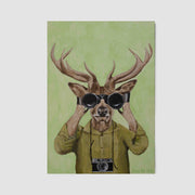 Wildwood Frame Deer Canvas Wall Art — gallery image 15