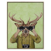 Wildwood Frame Deer Canvas Wall Art — gallery image 45