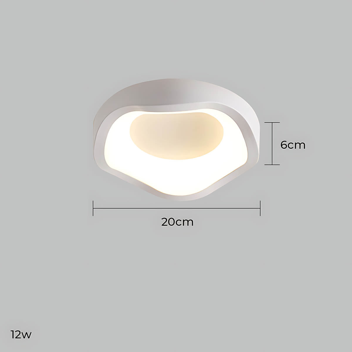 Highwood Frame Aluminum Ceiling Light — gallery image 24