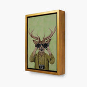 Northwick Frame Deer Canvas Wall Art — gallery image 10