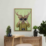 Northwick Frame Deer Canvas Wall Art — gallery image 5