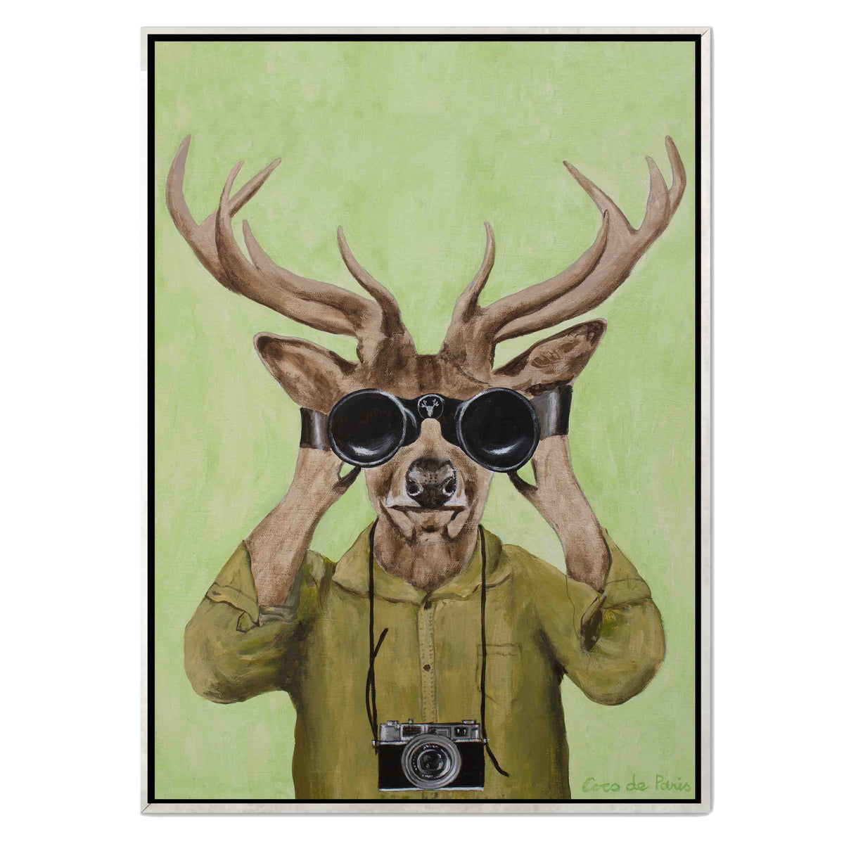 Northwick Frame Deer Canvas Wall Art — gallery image 43