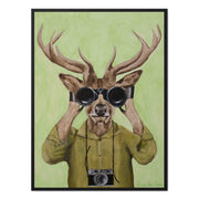 Northwick Frame Deer Canvas Wall Art — gallery image 23