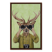Northwick Frame Deer Canvas Wall Art — gallery image 27