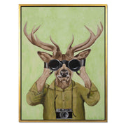 Northwick Frame Deer Canvas Wall Art — gallery image 34