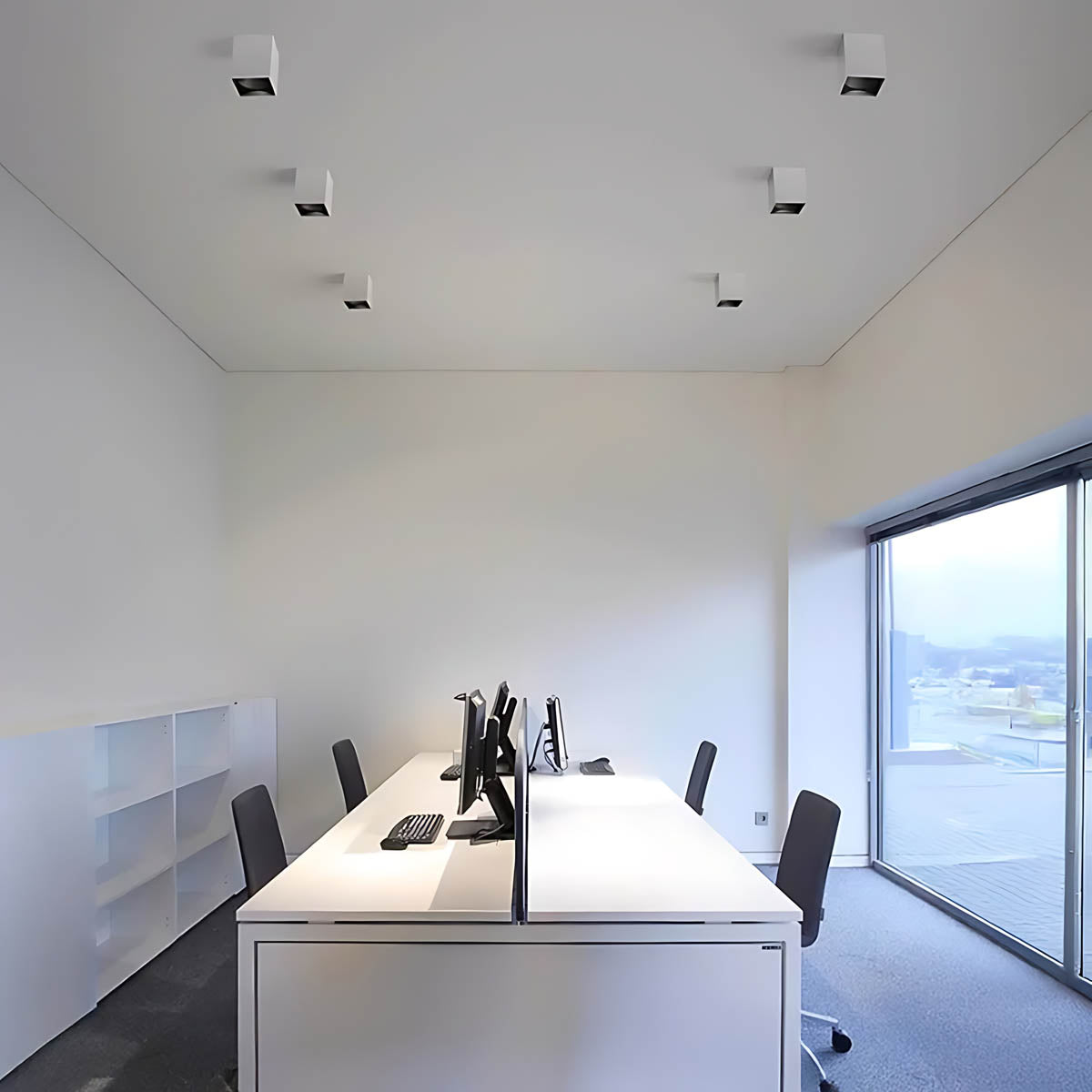 Westcott Frame Aluminum Ceiling Light — gallery image 6