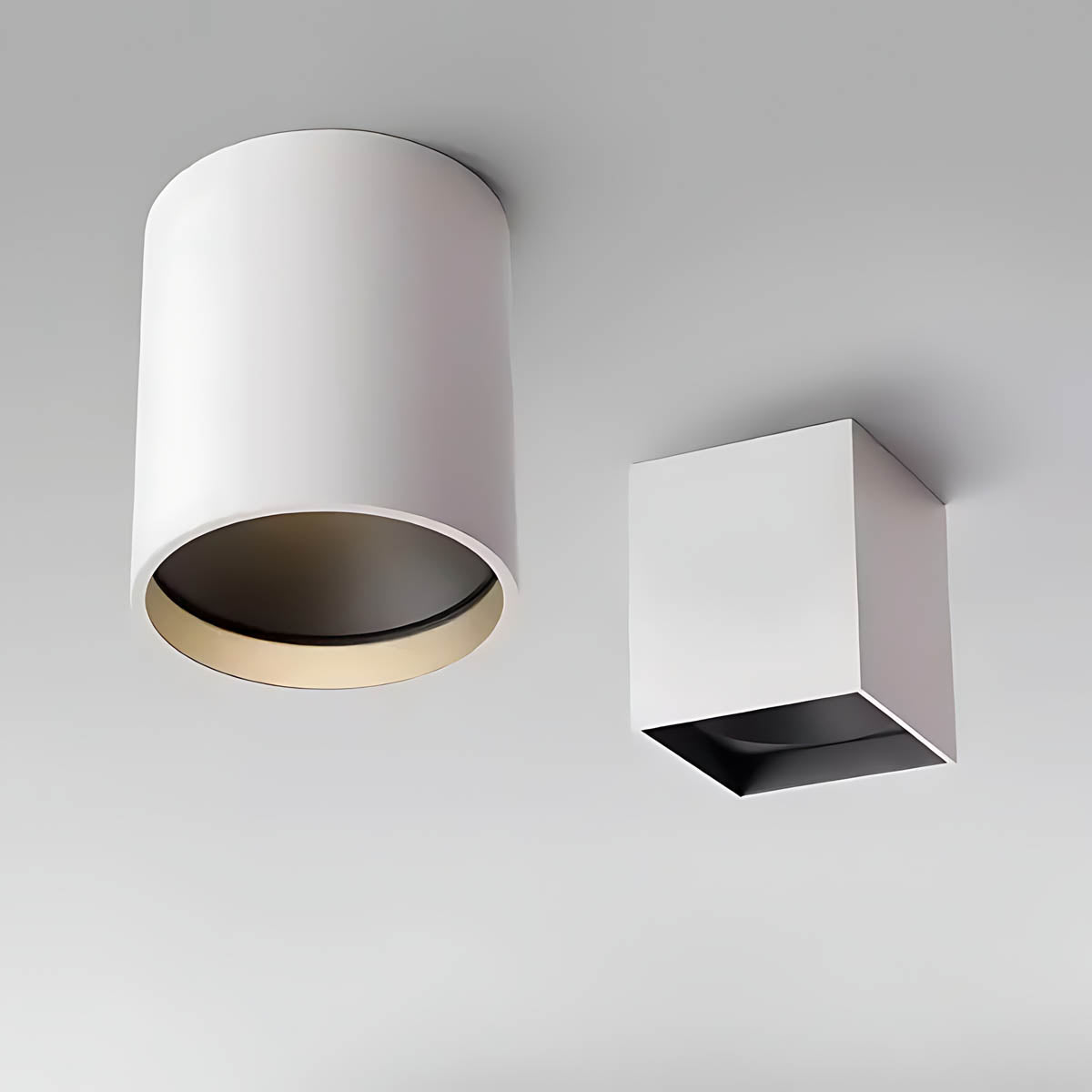 Alderwood Frame Aluminum Ceiling Light — gallery image 12