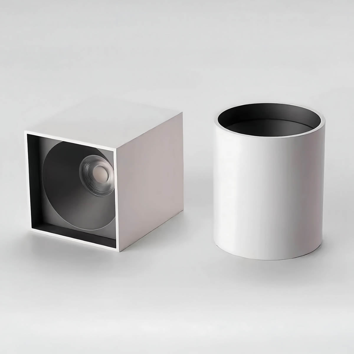 Alderwood Frame Aluminum Ceiling Light — gallery image 13