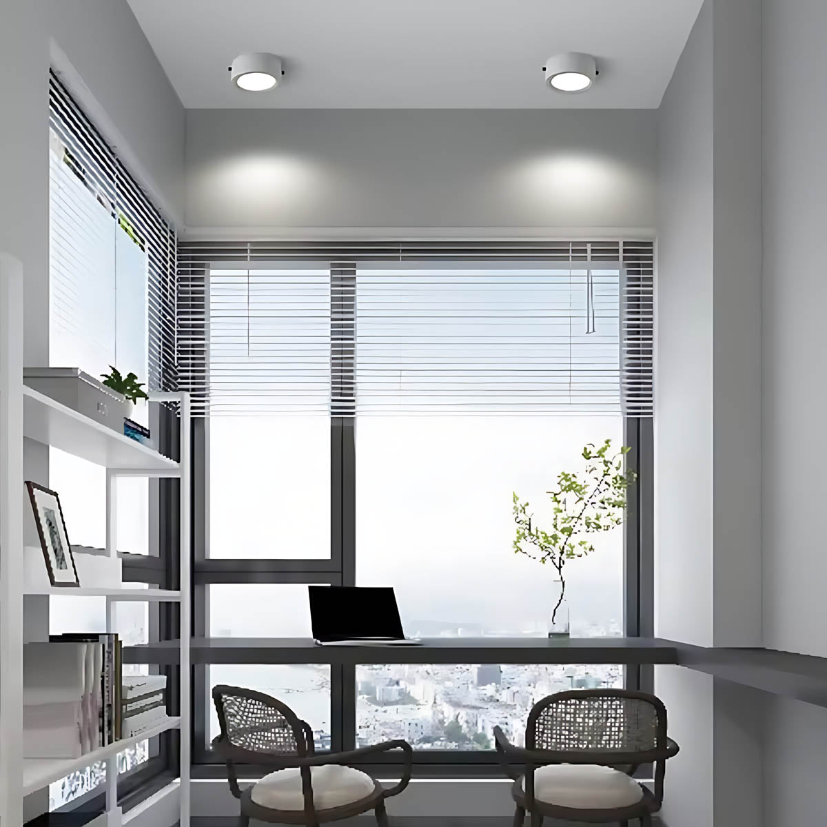 
Briarley Frame Ceramic Ceiling Light — photo 7