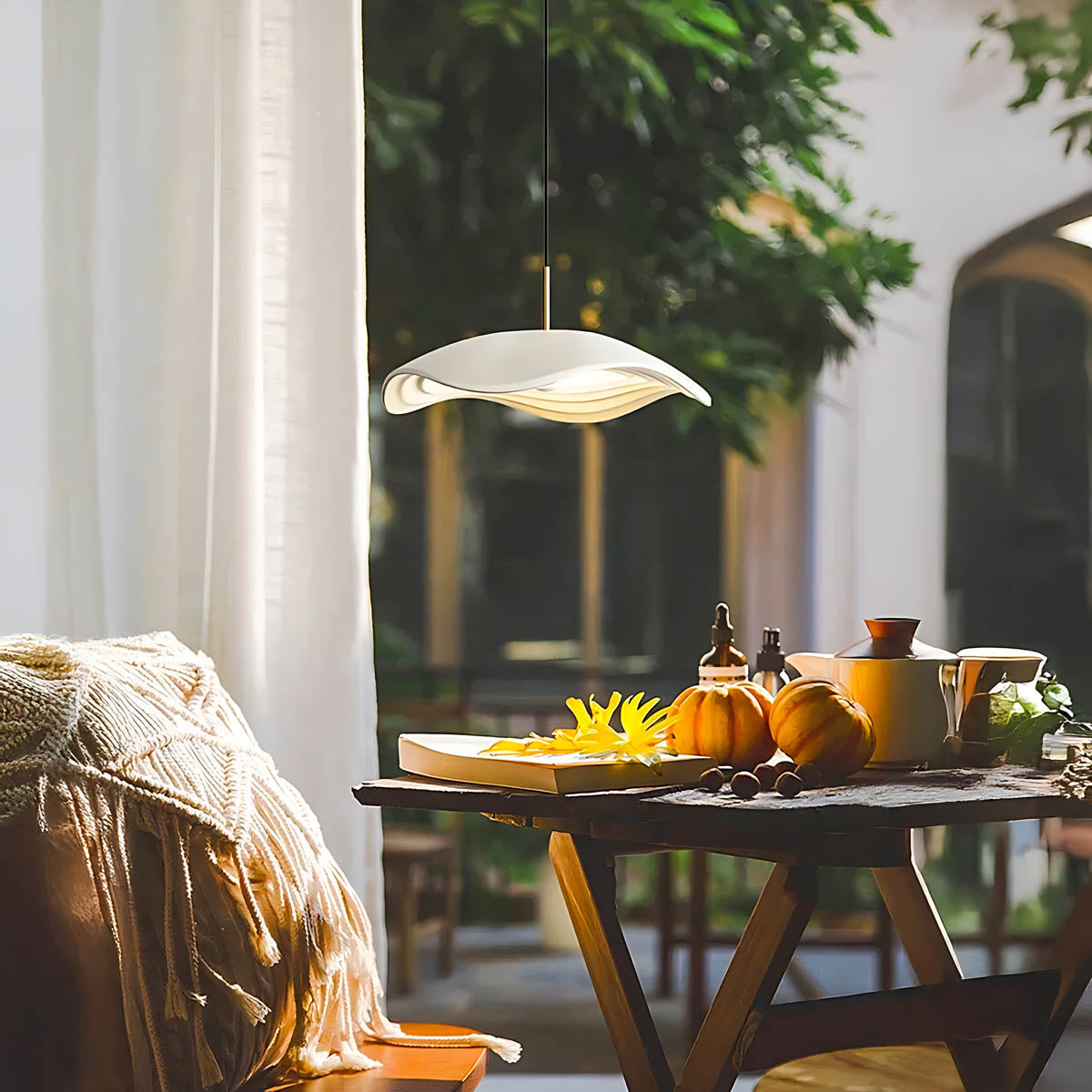 
Hartley Frame Resin Pendant Light — photo 3