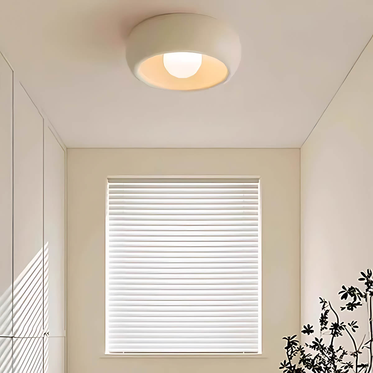 Langford Frame Resin Ceiling Light — gallery image 12