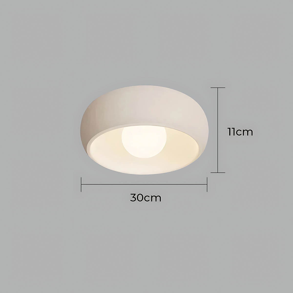 Langford Frame Resin Ceiling Light — gallery image 13