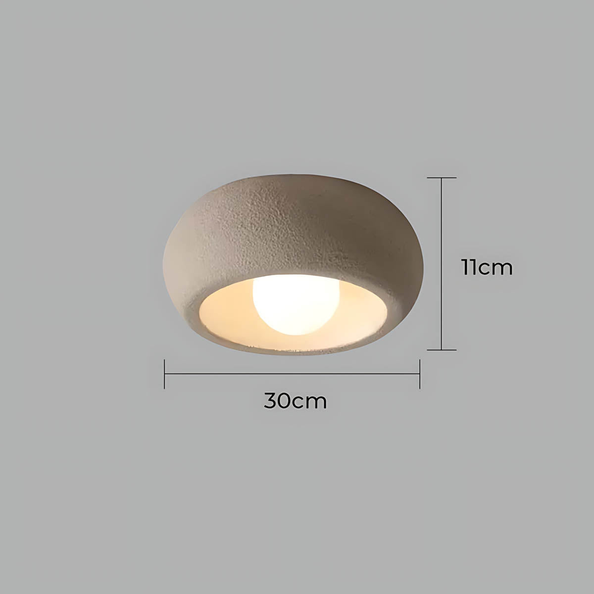 Langford Frame Resin Ceiling Light — gallery image 14