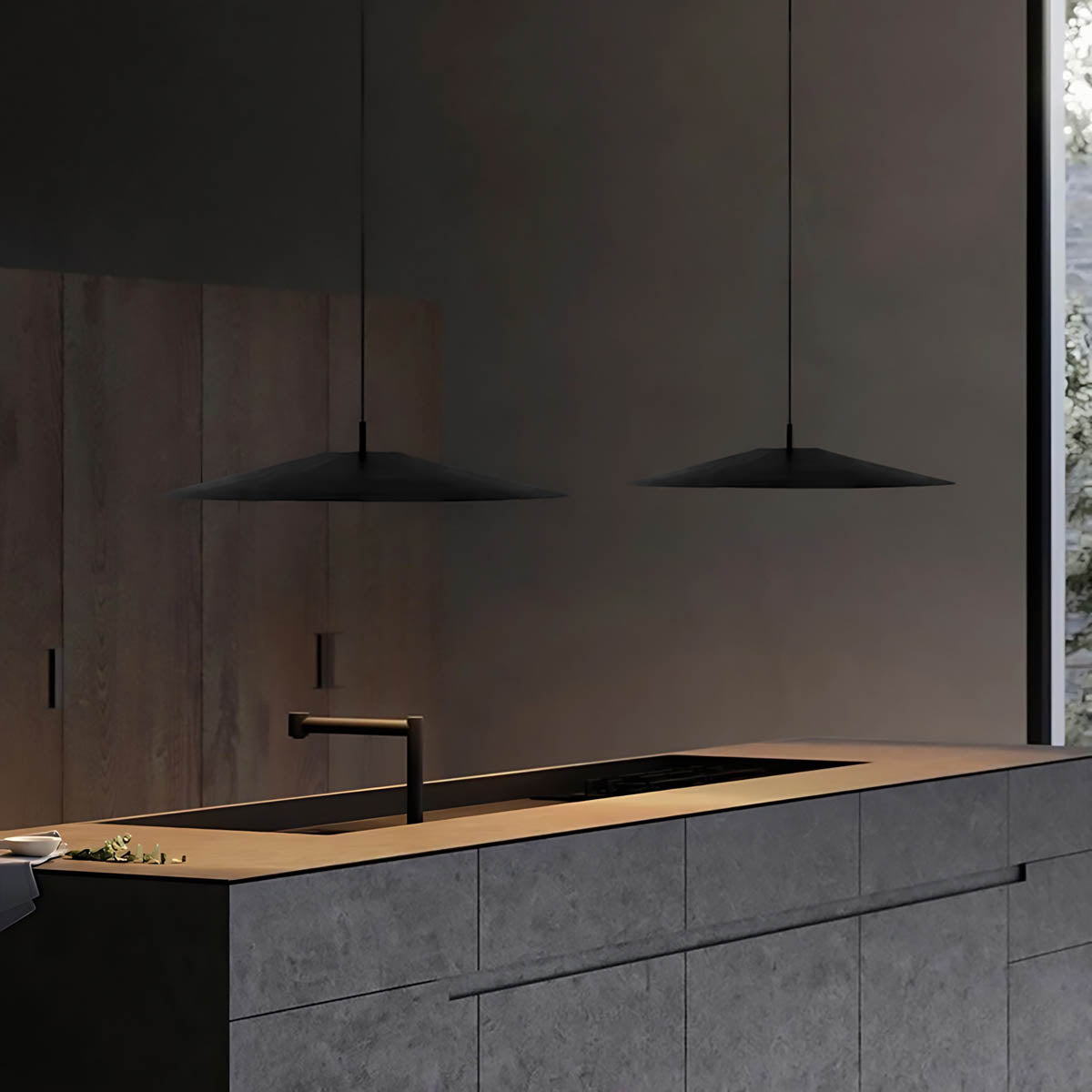 Mossley Frame Aluminum Pendant Light — gallery image 8